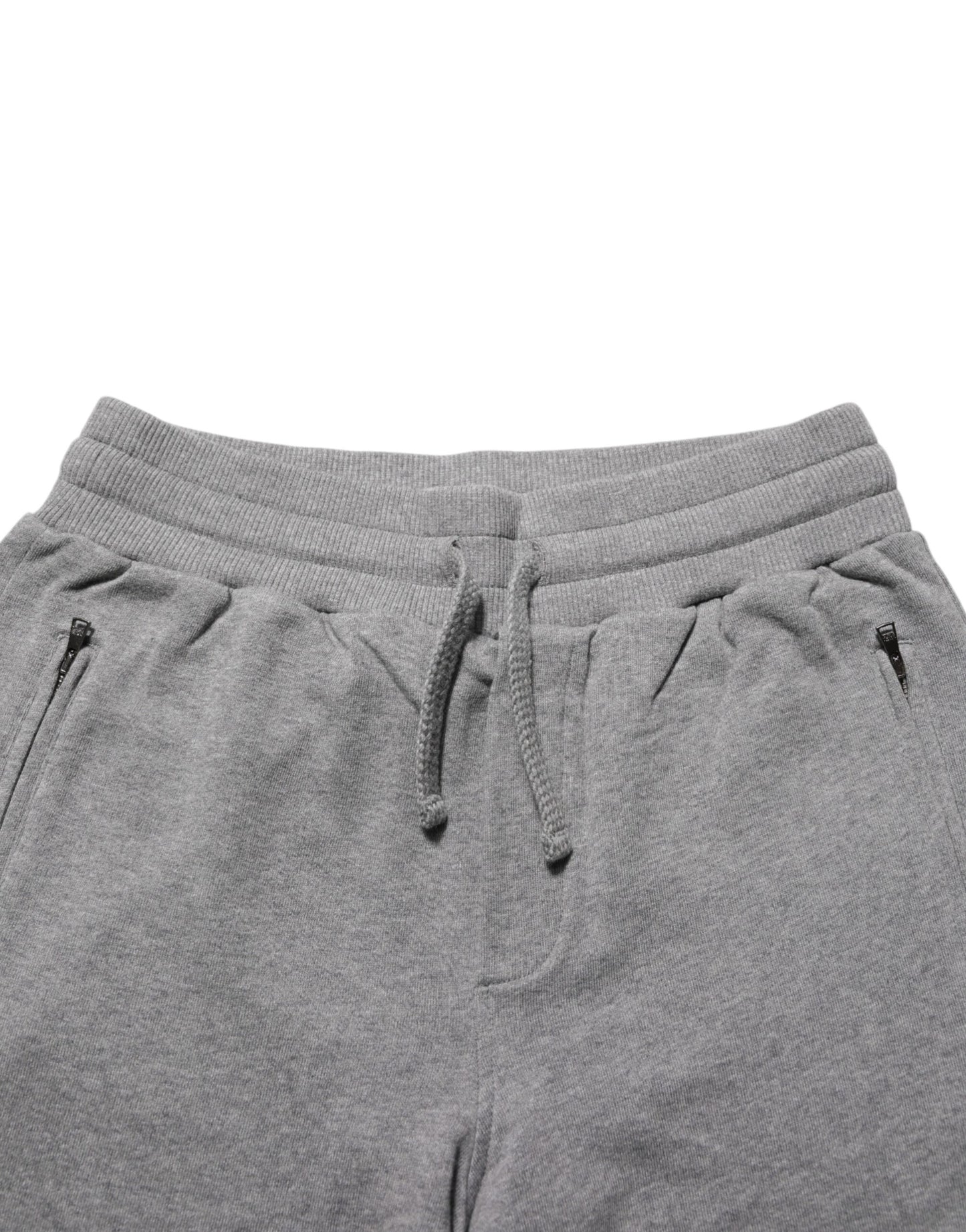 Dolce & Gabbana Cotton Jogger Sweatpants Trouser Gray
