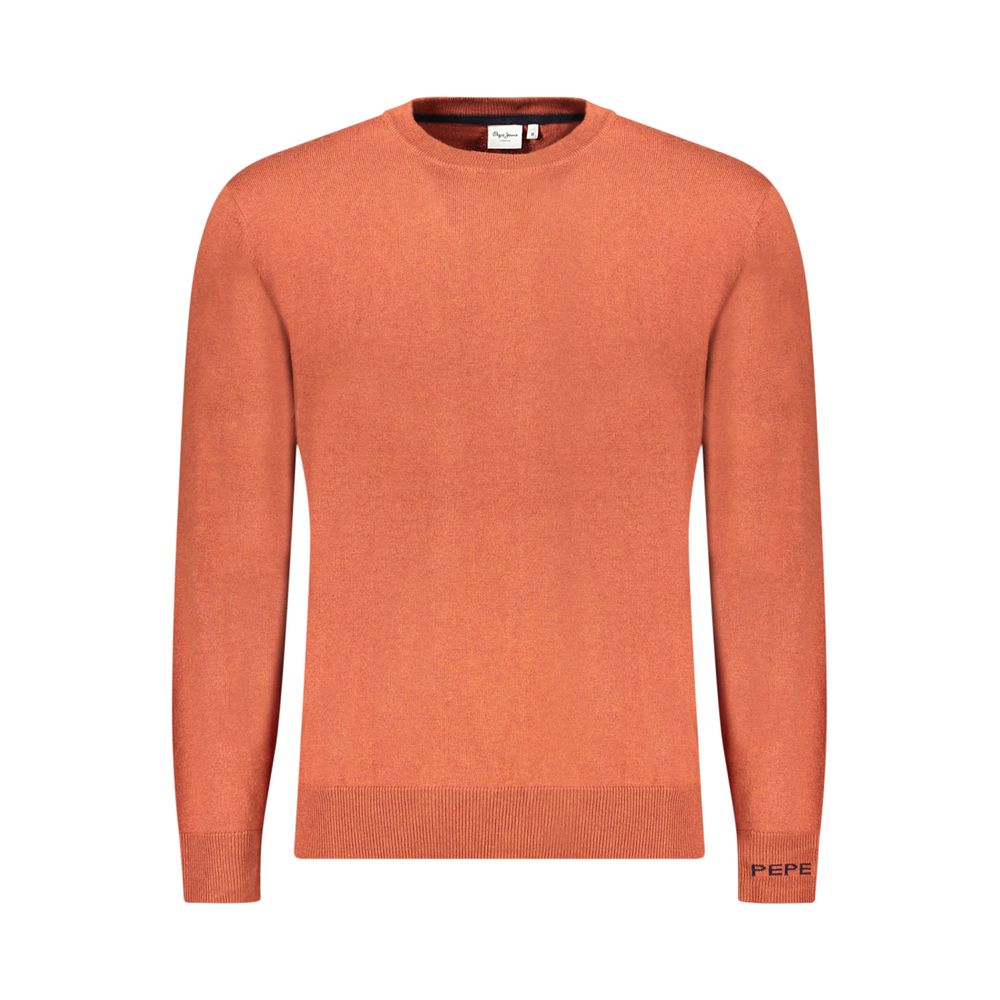 Pepe Jeans Brown Cotton Sweater