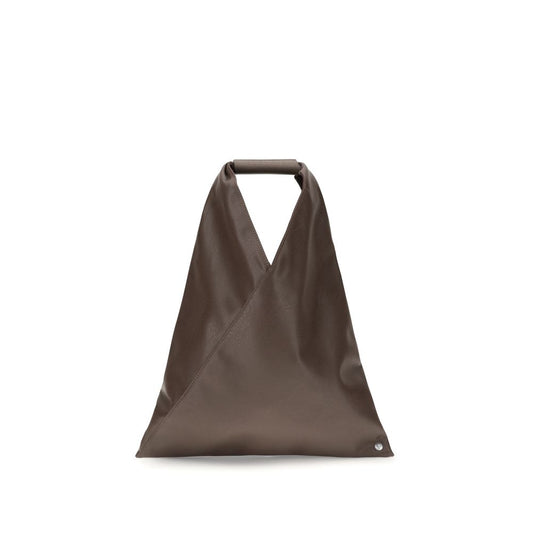 MM6 Brown Polyethylene Handbag