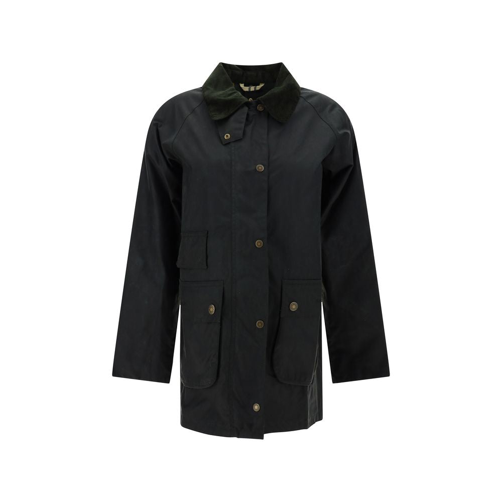 Barbour Green Cotton Coat