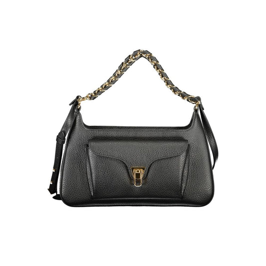 Coccinelle Black Leather Handbag