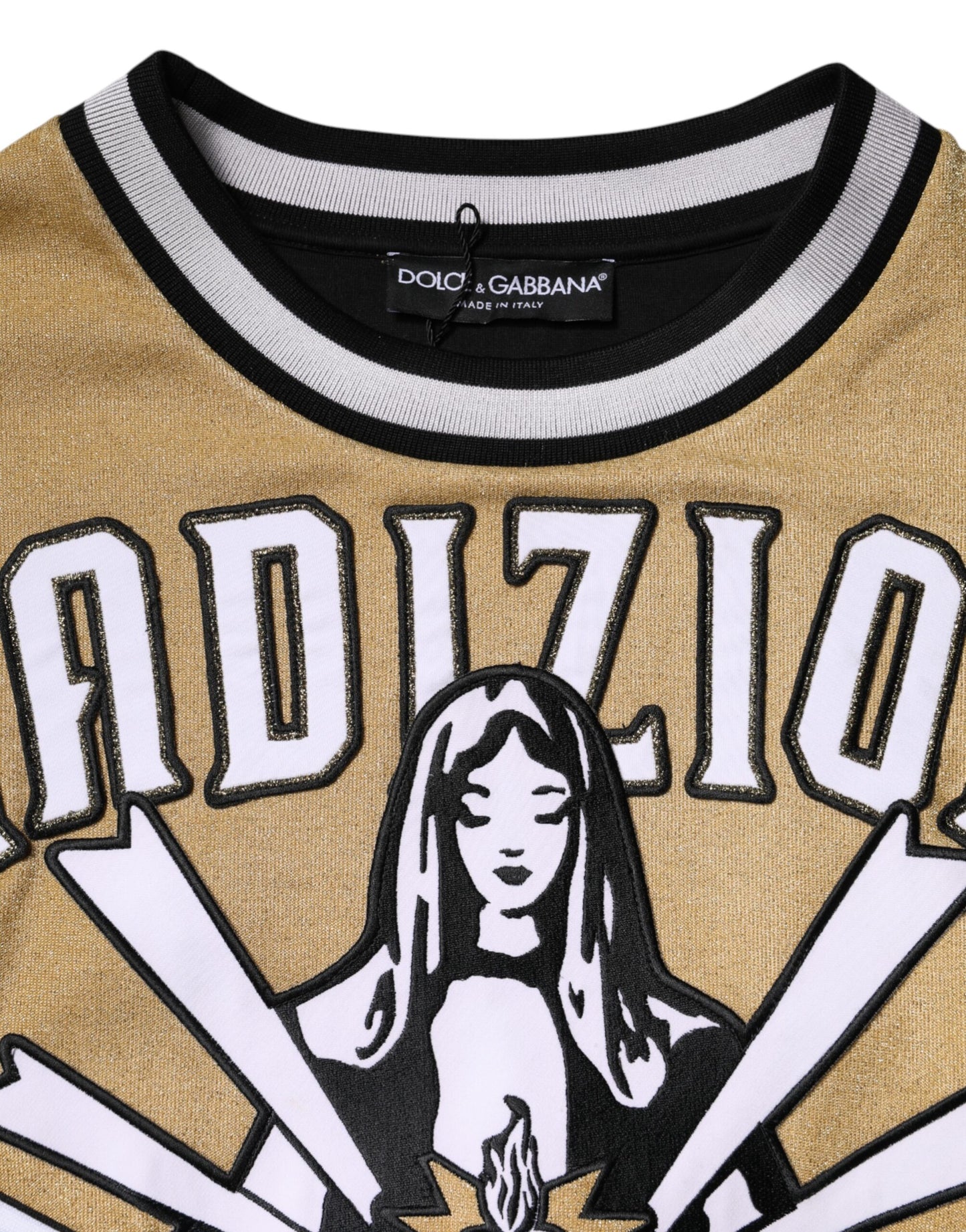 Dolce & Gabbana Multicolor Tradizione E Devotion Sweatshirt Sweater