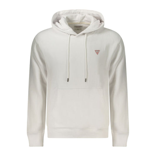 Guess Jeans White Cotton Sweatshirt