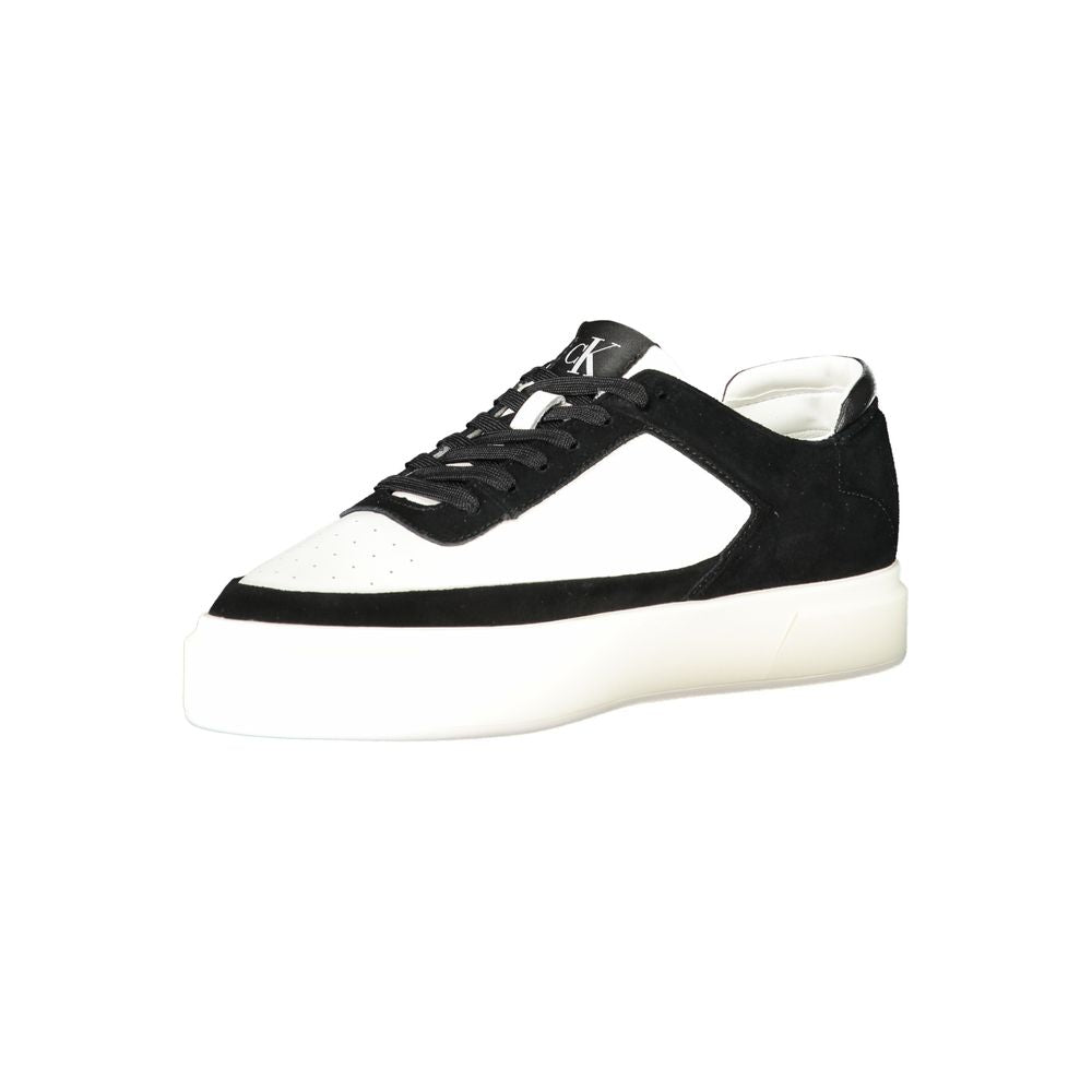 Calvin Klein White Polyester Sneaker