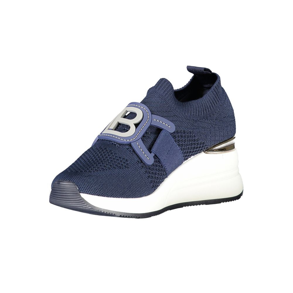 Laura Biagiotti Blue Polyester Sneaker