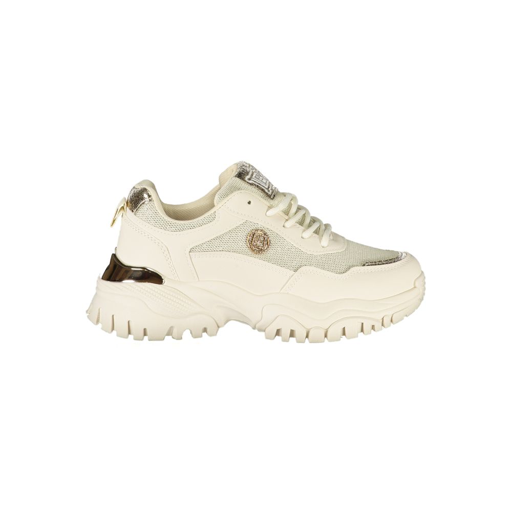 Laura Biagiotti Beige Polyester Sneaker
