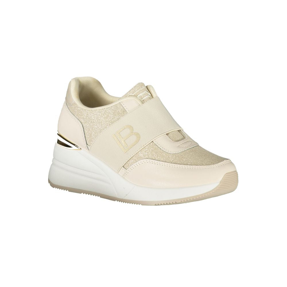 Laura Biagiotti Beige Polyester Sneaker