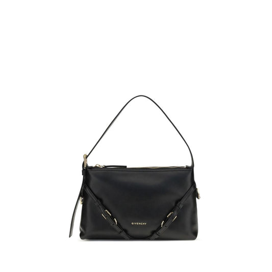 Givenchy Black Calf Leather Bos Taurus Shoulder Bag