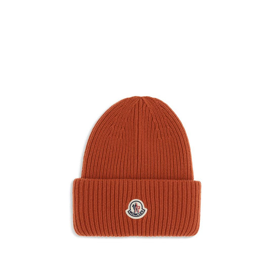 Moncler Red Wool Beanie
