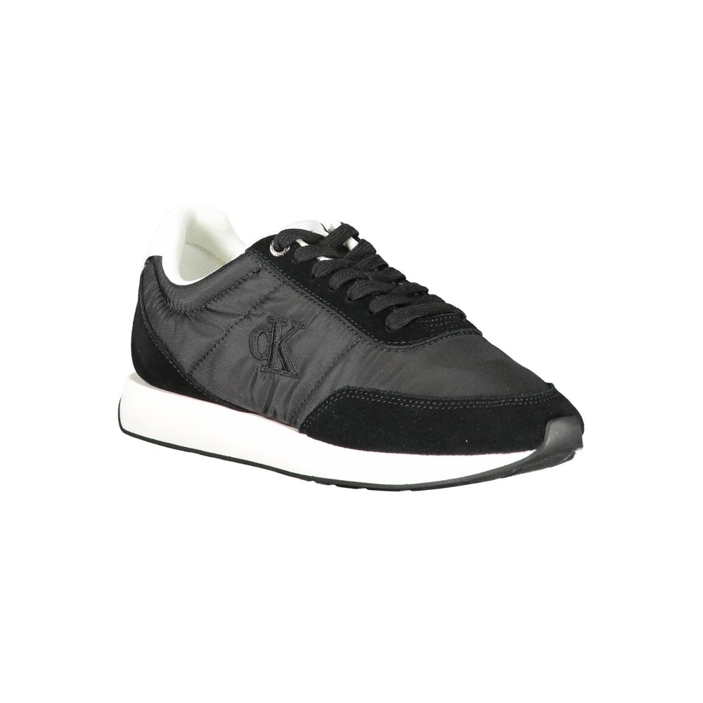 Calvin Klein Black Polyester Sneaker