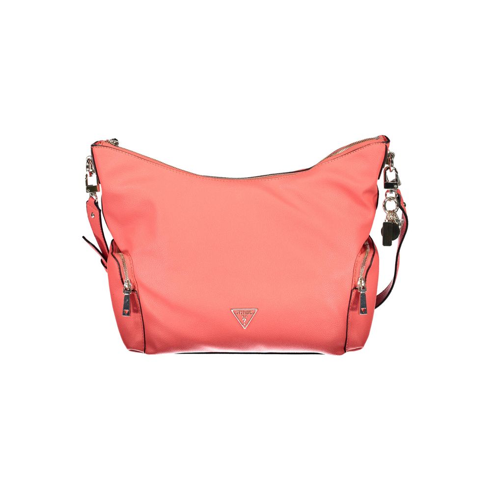 Guess Jeans Pink Polyethylene Handbag