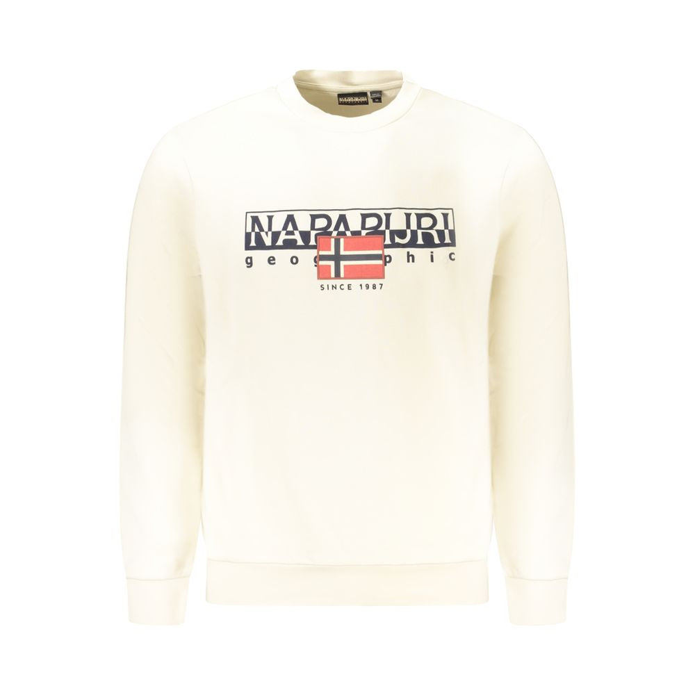 Napapijri Beige Cotton Sweatshirt