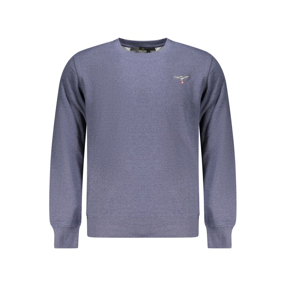 Accademia Militare Blue Cotton Sweatshirt