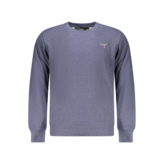 Accademia Militare Blue Cotton Sweatshirt