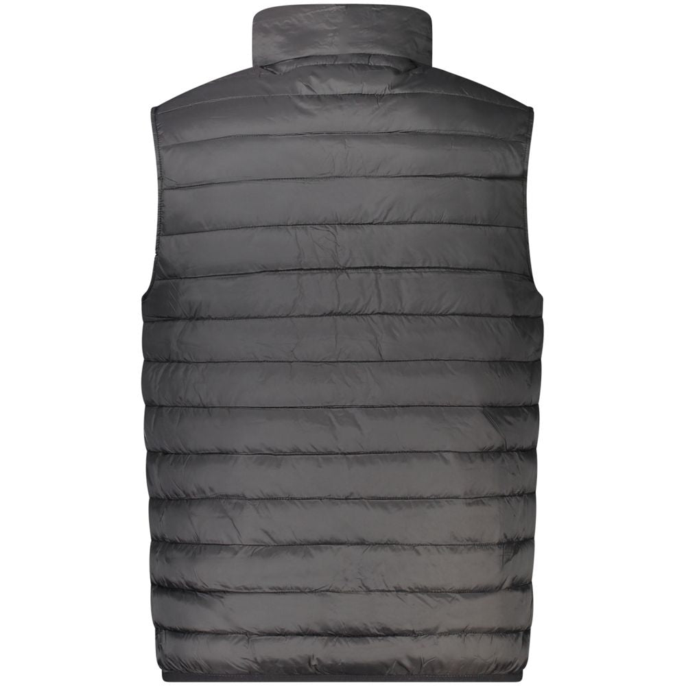 Cavalli Class Black Polyester Jackets & Coat