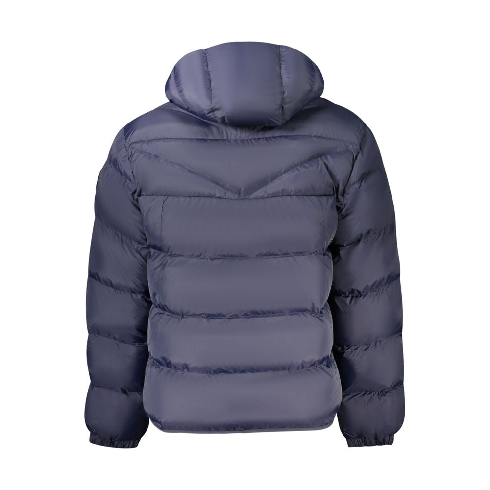 Napapijri Blue Polyamide Jackets & Coat