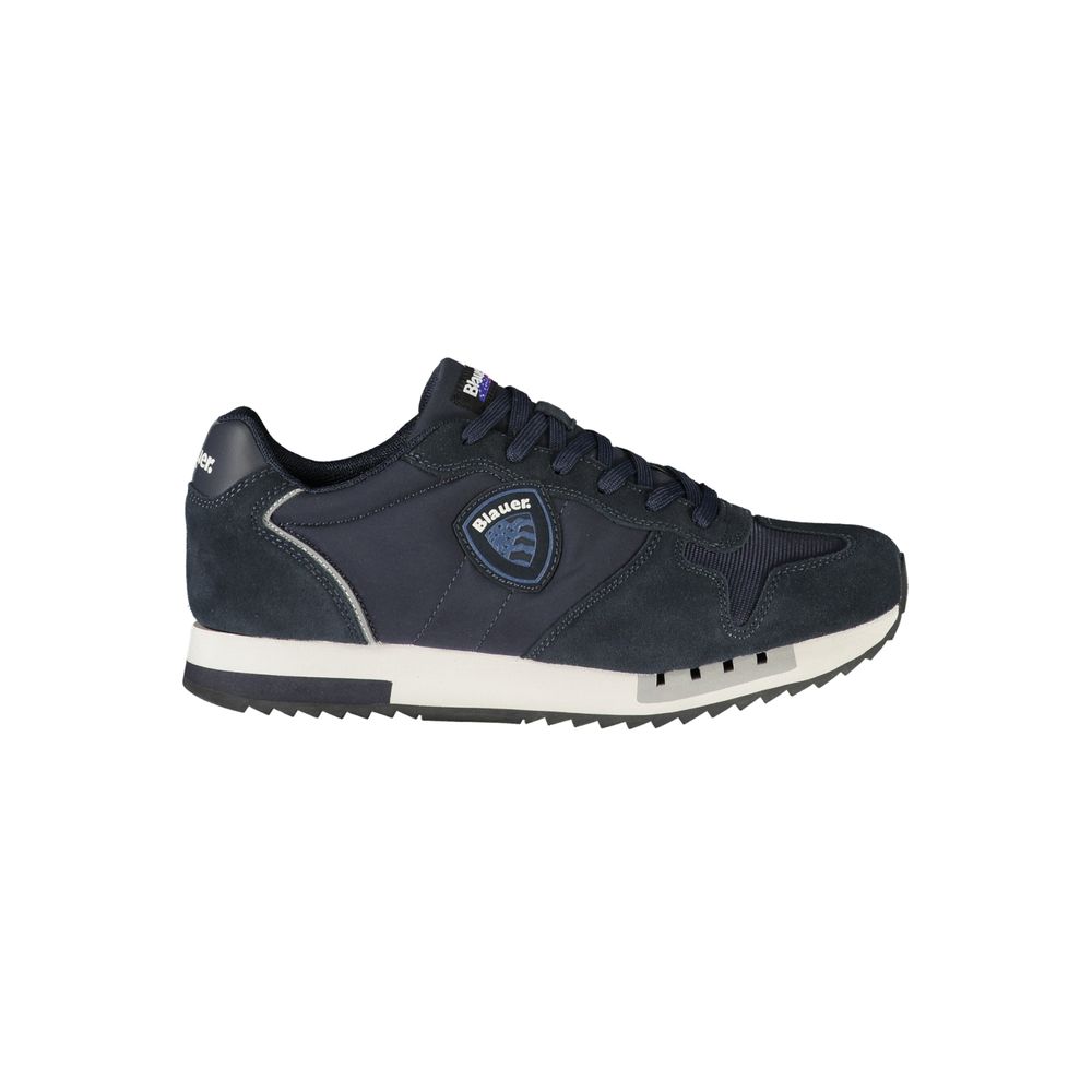 Blauer Blue Polyester Sneaker