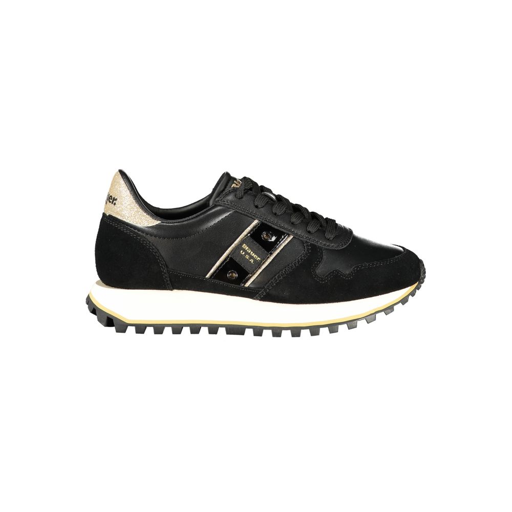 Blauer Black Polyester Sneaker