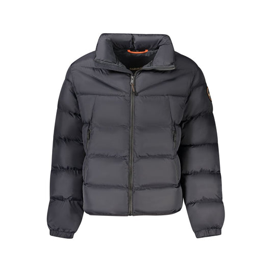 Napapijri Black Polyamide Jackets & Coat