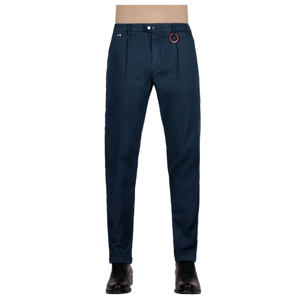 Tramarossa Blue Cotton Pant