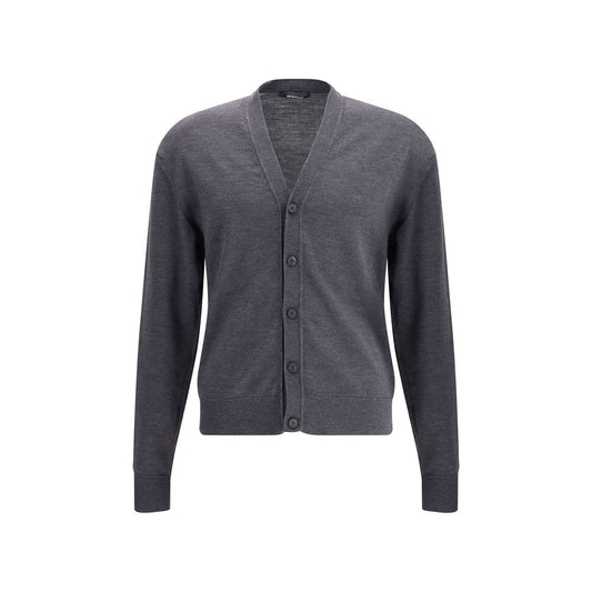 Jacquemus Gray Merino Wool Cardigan