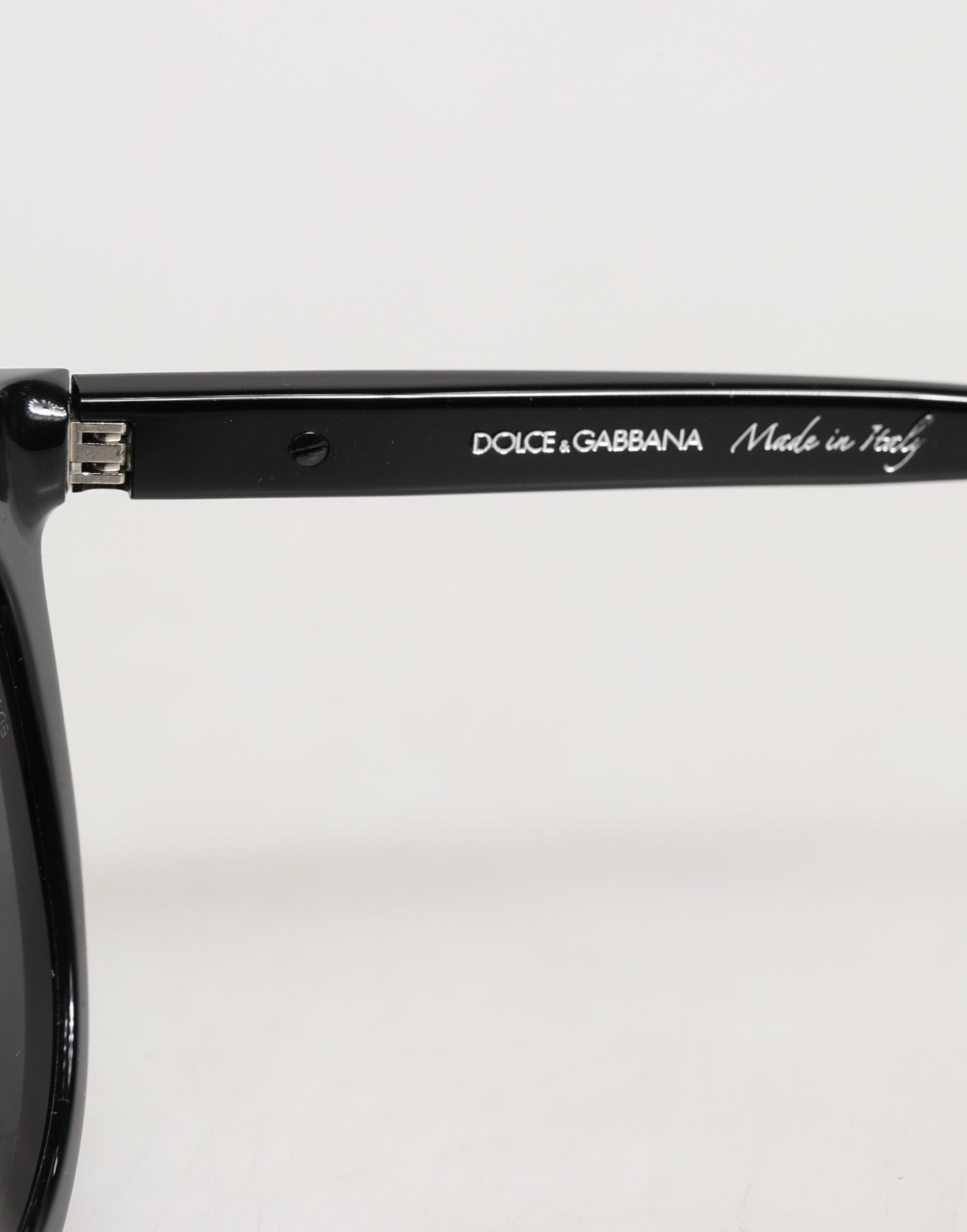 Dolce & Gabbana DG4281 Black Round Frame Full Rim Eyewear Sunglasses