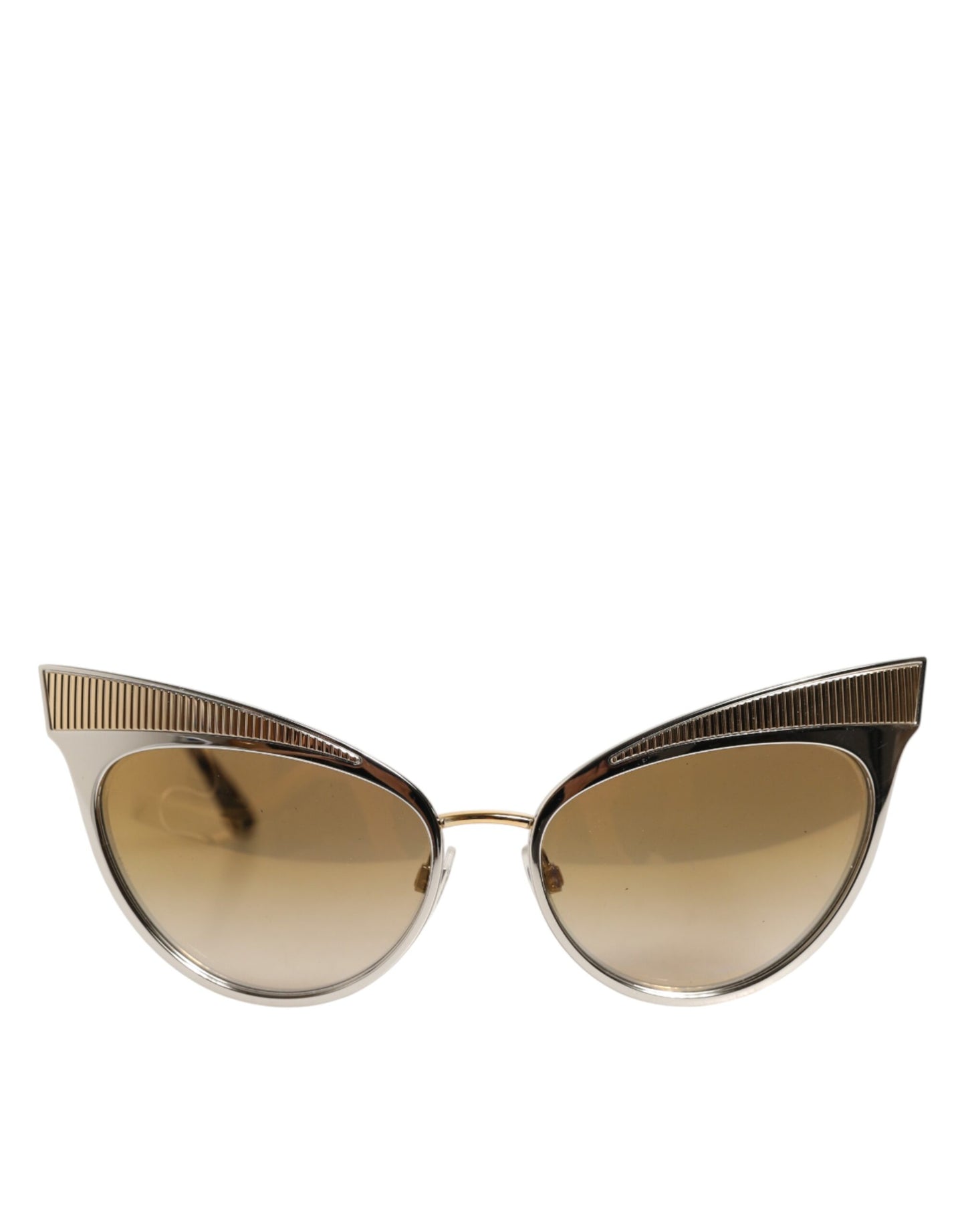 Dolce & Gabbana DG2178 Gold Metal Cat Eye Gradient Eyewear Sunglasses