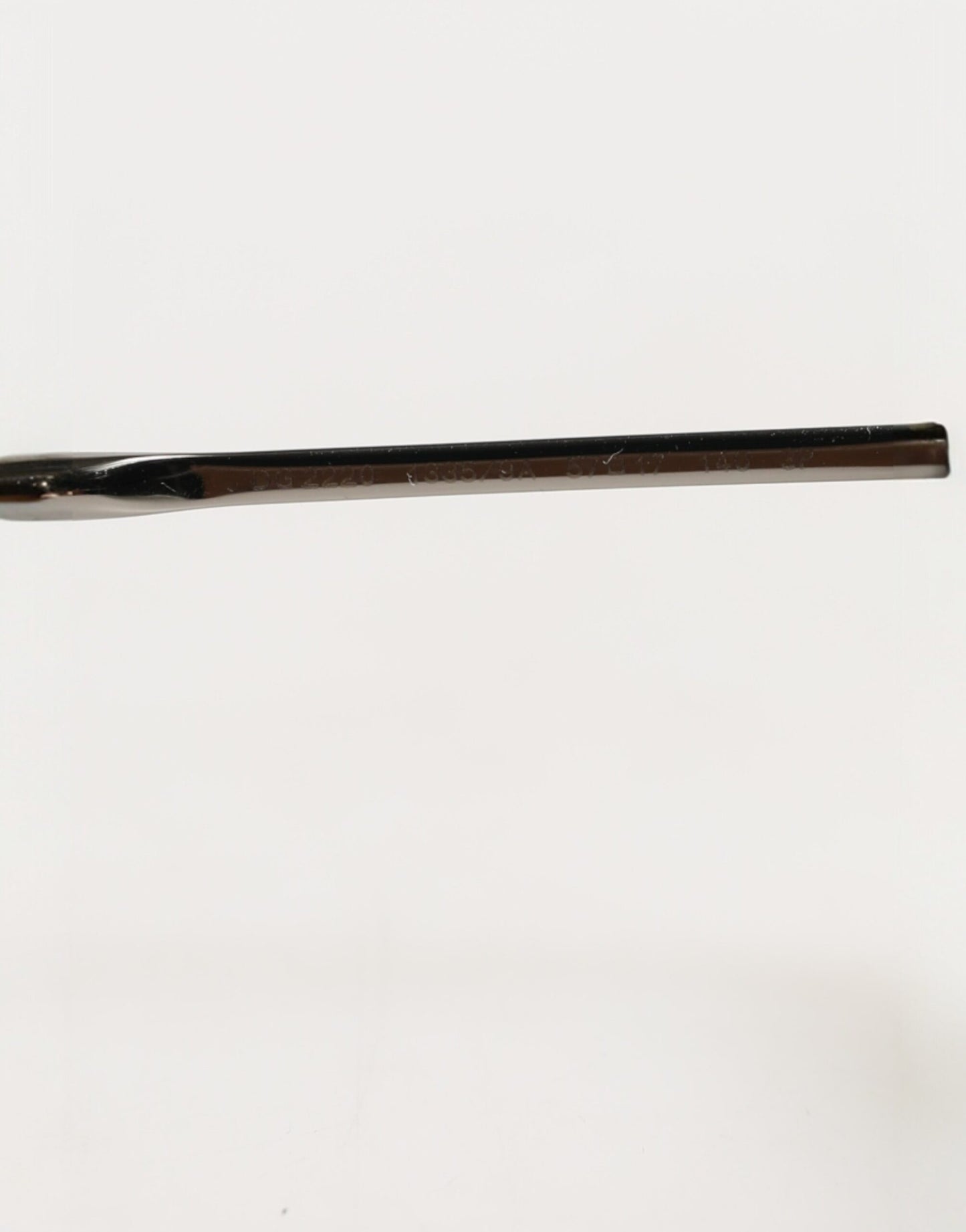 Dolce & Gabbana Silver Metal Frame Polarized Navigator Sunglasses