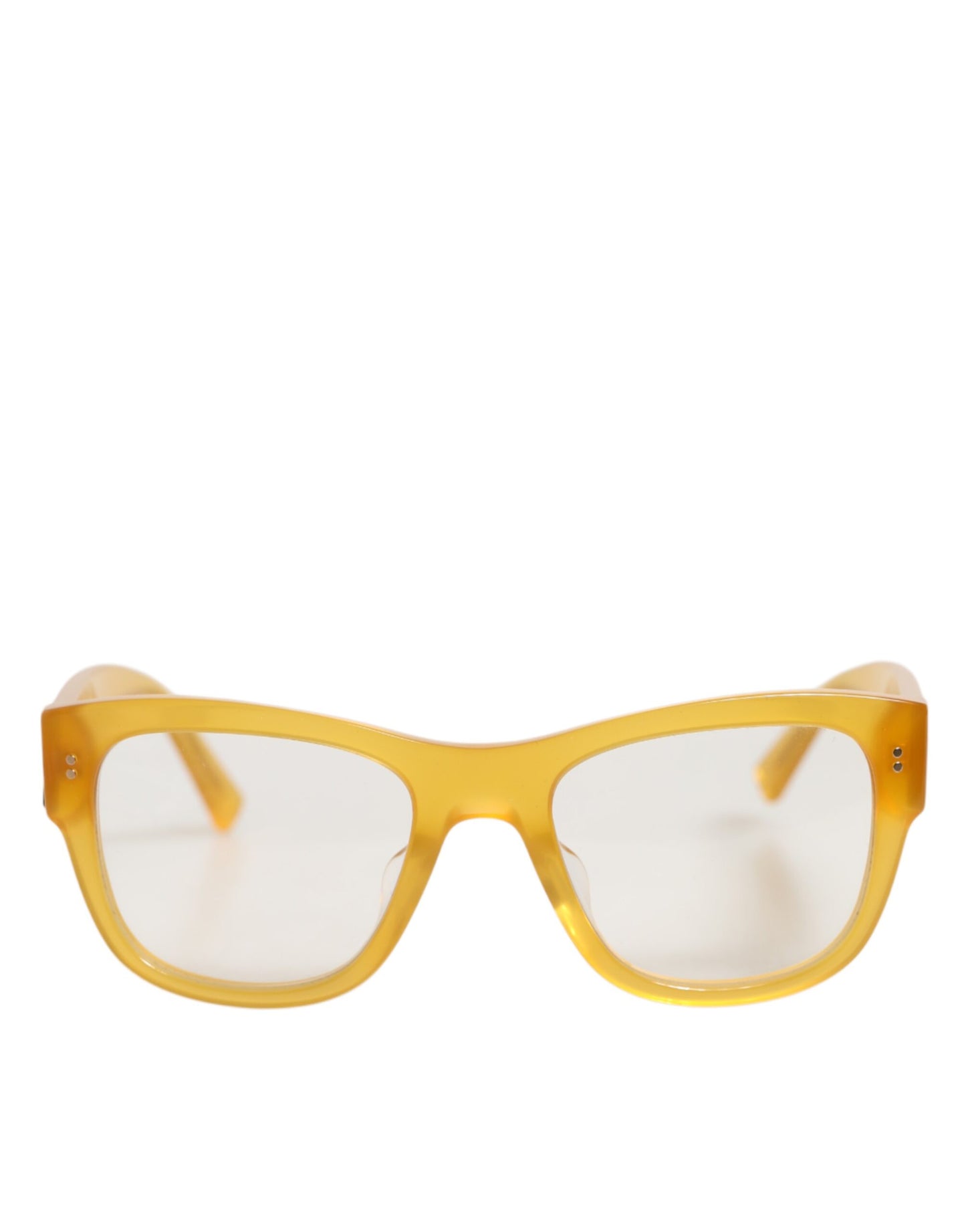 Dolce & Gabbana DG4338F Yellow Acetate Eccentric Sartorial Sunglasses