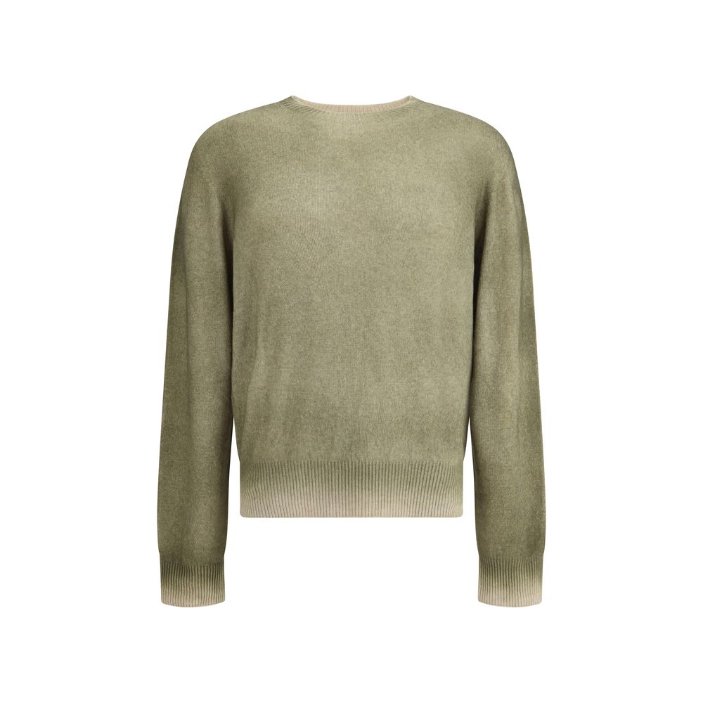 Aragona Cashmere Green Cashmere Sweatshirt