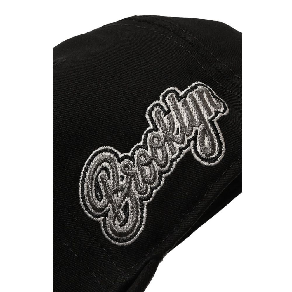 Comme Des Fuckdown Black Cotton Men's Cap