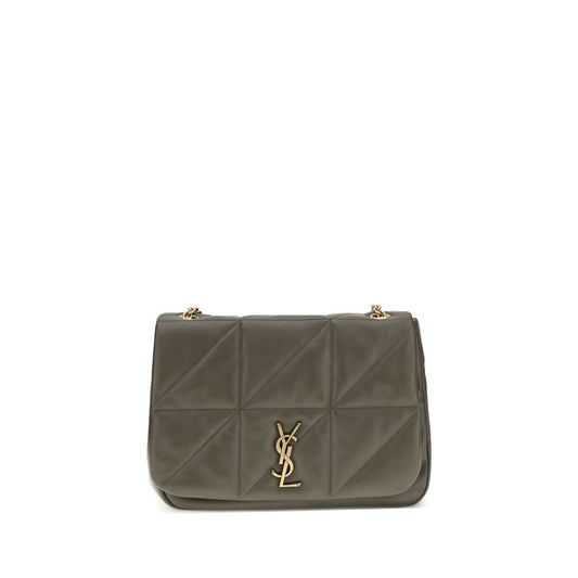 Saint Laurent Green Calf Leather Bos Taurus Shoulder Bag