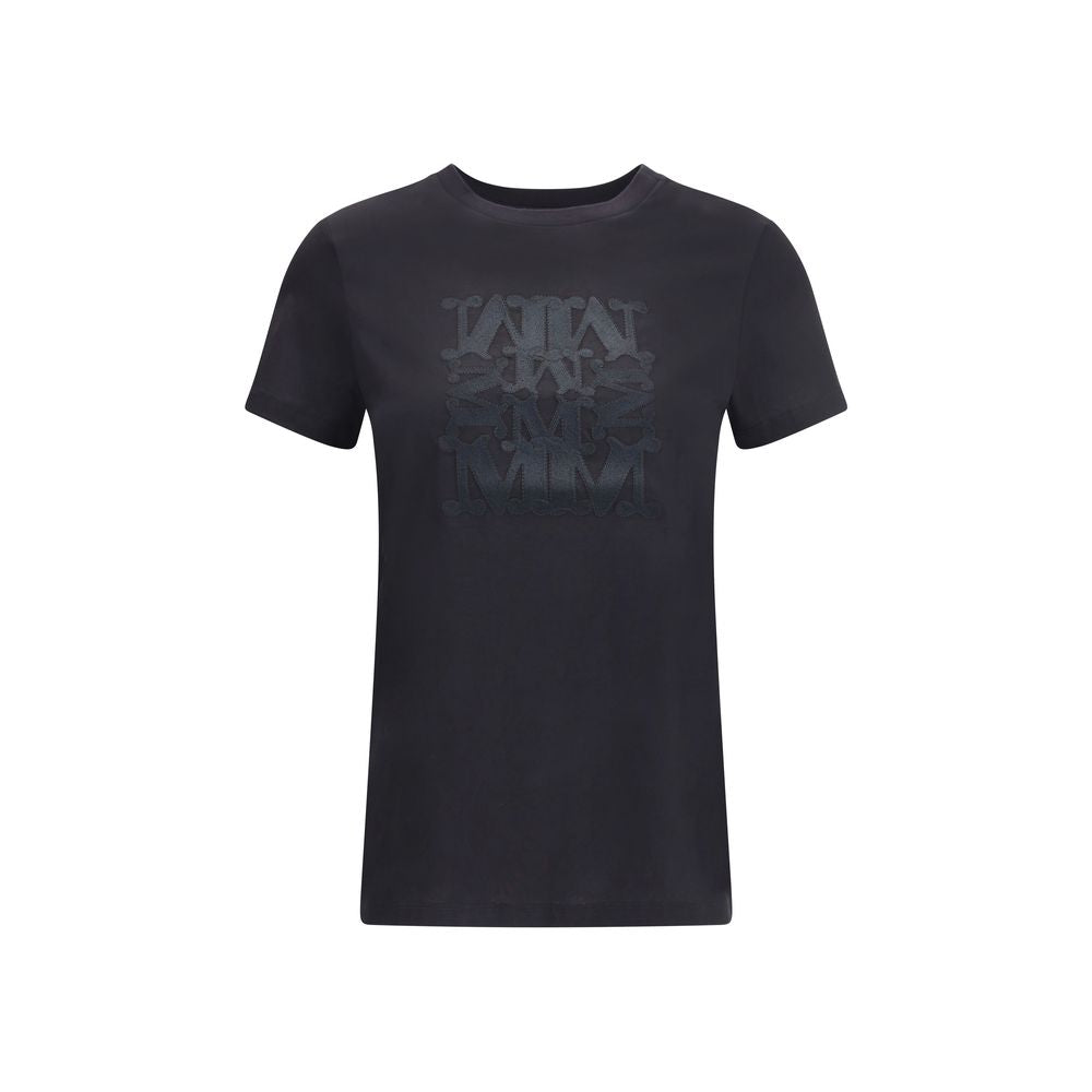 Max Mara Black Cotton T-Shirt