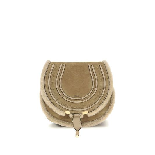 Chloé Beige Calf Leather Bos Taurus Shoulder Bag