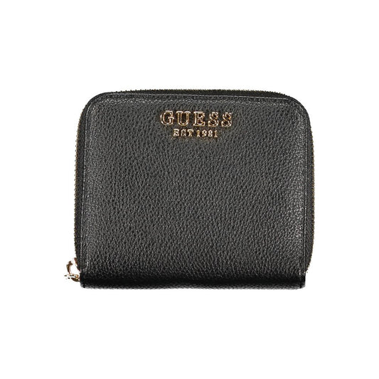 Guess Jeans Black Polyethylene Wallet