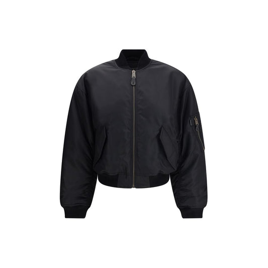 Balenciaga Black Polyamide Bomber
