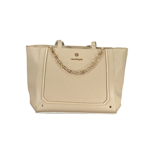 Laura Biagiotti Beige Pvc Handbag