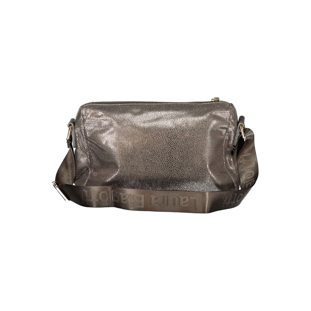 Laura Biagiotti Gray Polyester Handbag