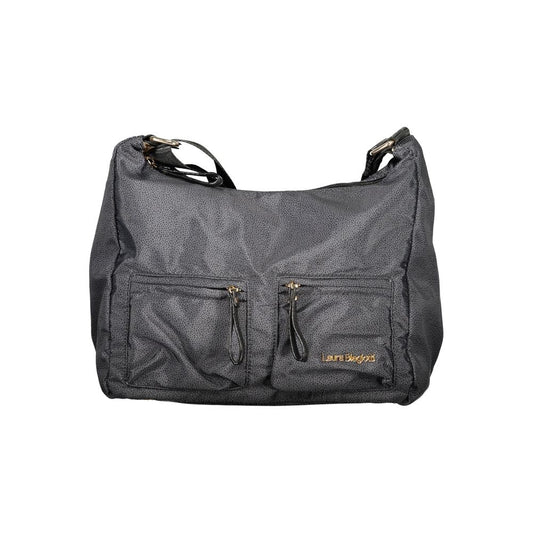 Laura Biagiotti Black Polyester Handbag