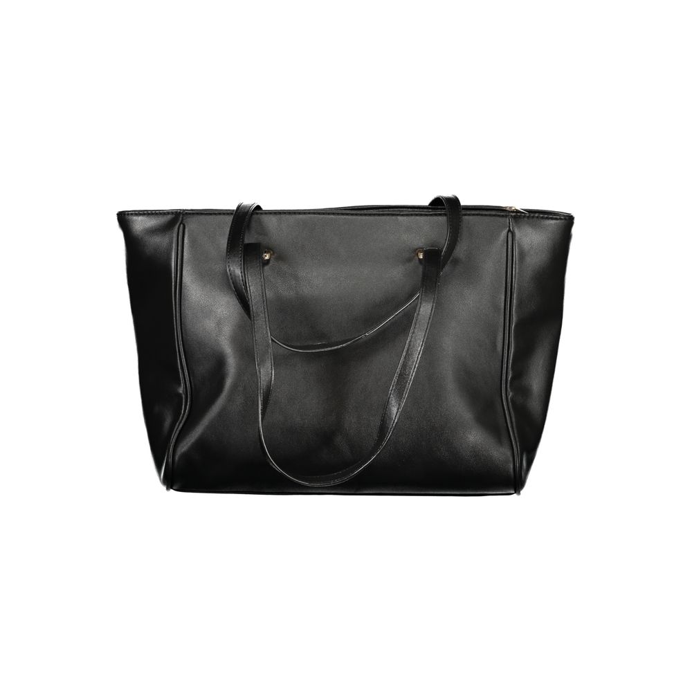 Laura Biagiotti Black Pvc Handbag
