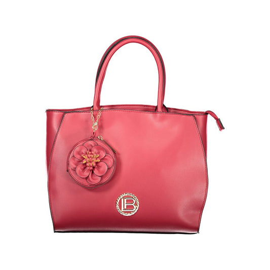 Laura Biagiotti Red Pvc Handbag