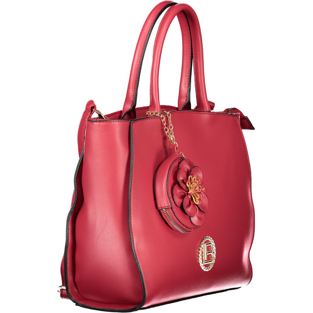Laura Biagiotti Red Pvc Handbag
