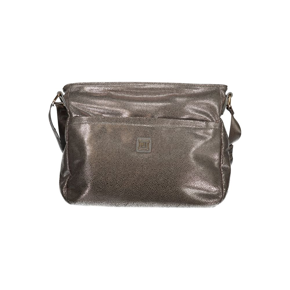 Laura Biagiotti Gray Polyester Handbag