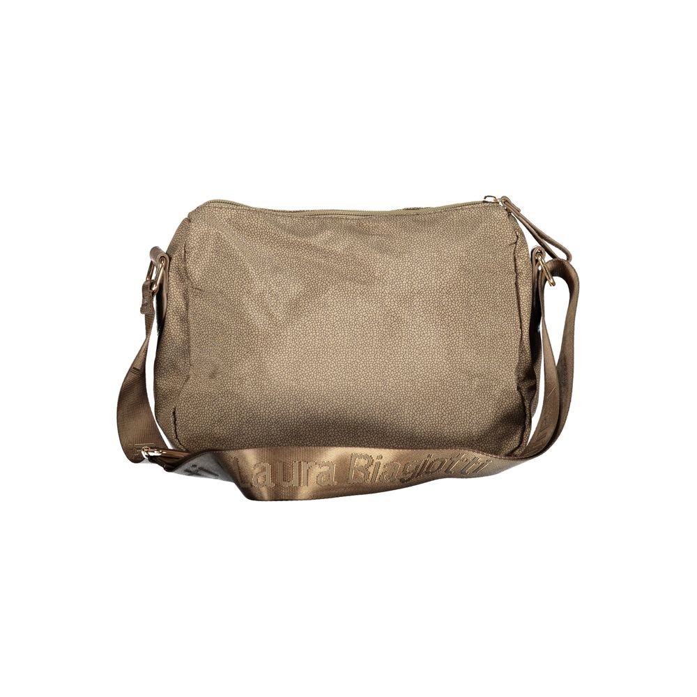 Laura Biagiotti Beige Polyester Handbag