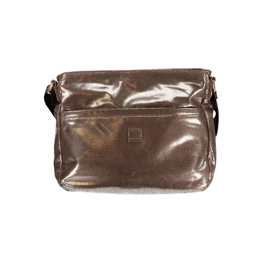 Laura Biagiotti Bronze Polyester Handbag