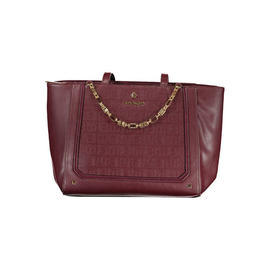 Laura Biagiotti Red Pvc Handbag