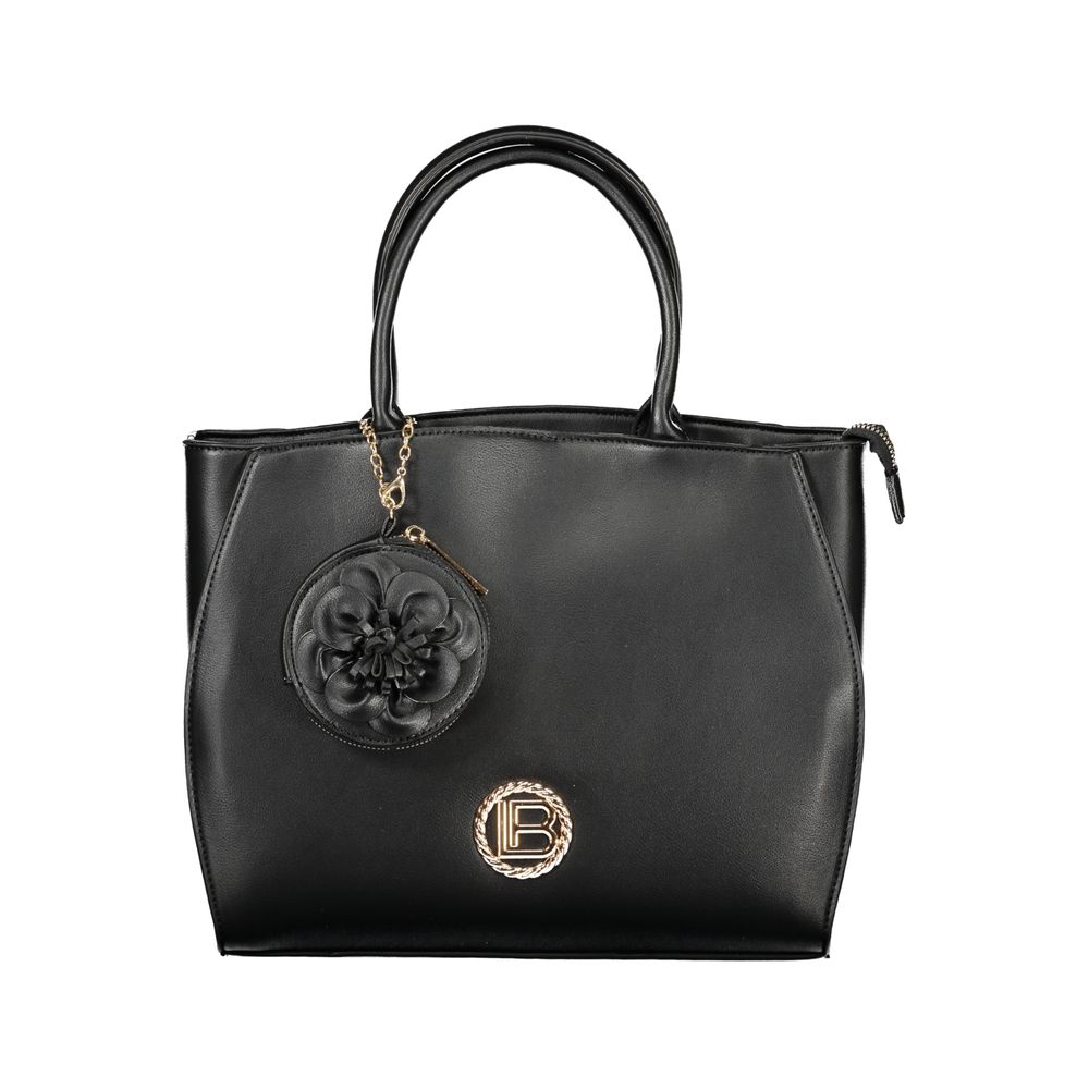 Laura Biagiotti Black Pvc Handbag