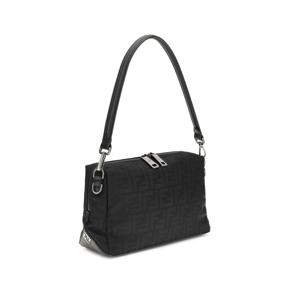 Fendi Black Nylon Shoulder Bag