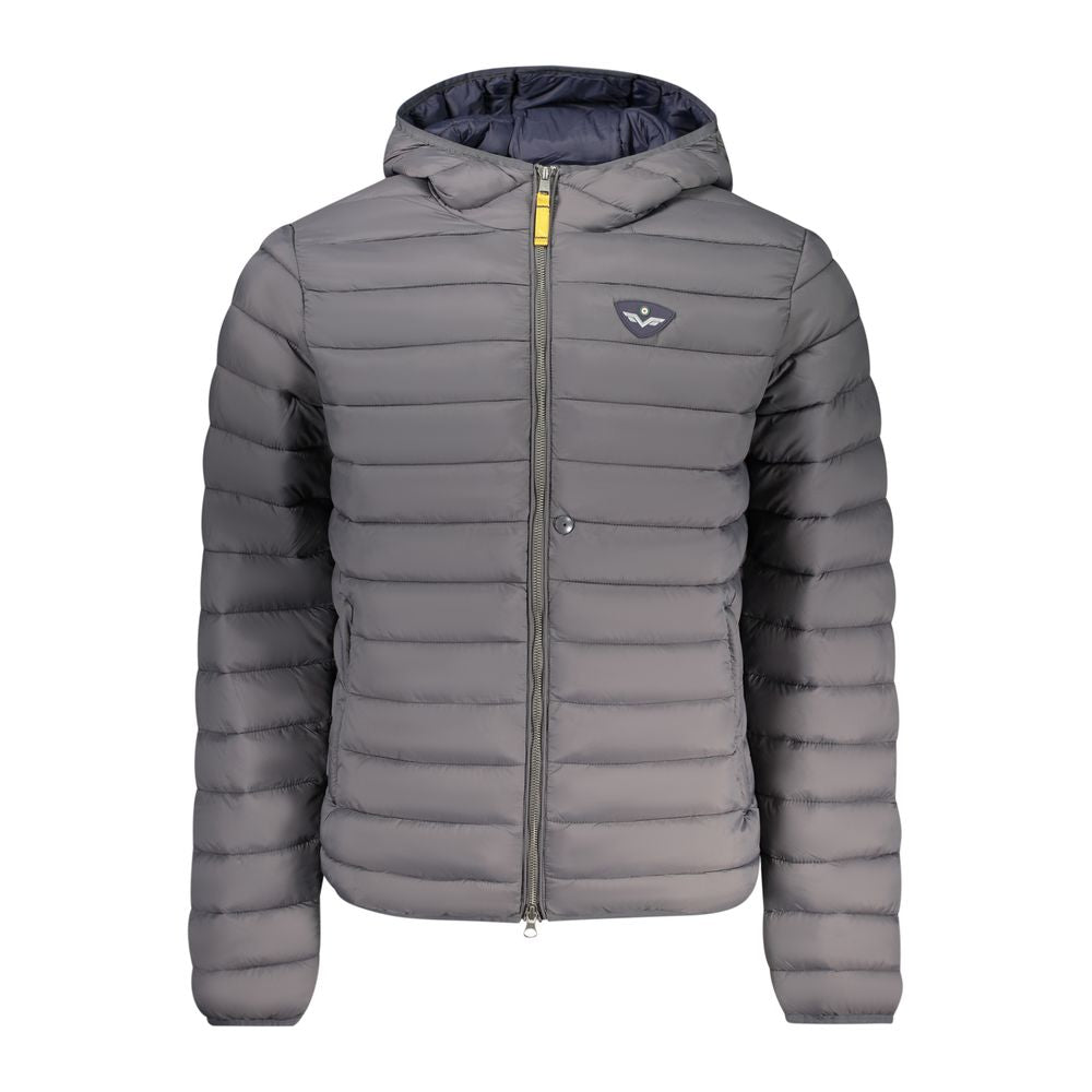 Armata Di Mare Gray Polyamide Jackets & Coat