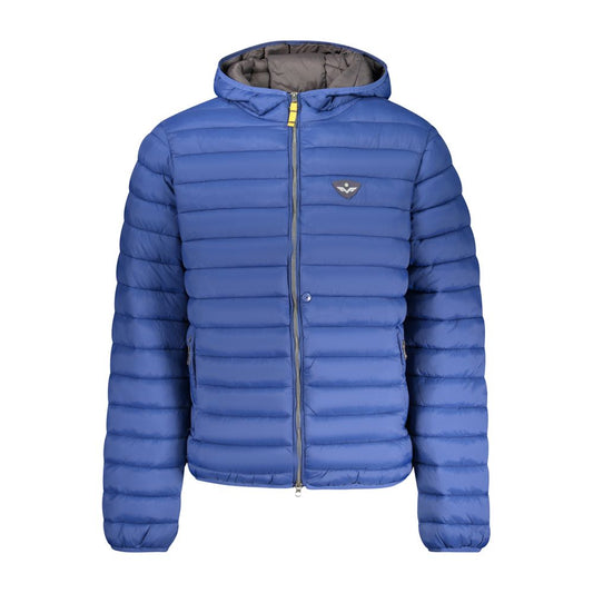 Armata Di Mare Blue Polyamide Jackets & Coat